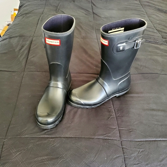 Women's Hunter Original boots short size 8 - Picture 1 of 9